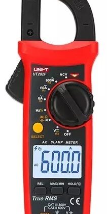 Pinça Amperimétrica Digital 600V 600A - UNI-T