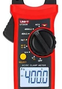 Pin?a Amperim?trica Digital 600V 400A - UNI-T