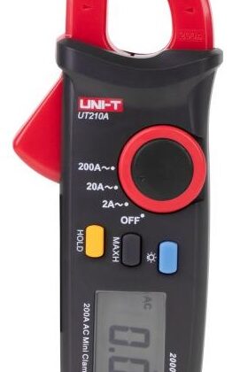 Pinça Amperímétrica Digital AC 200A - UNI-T