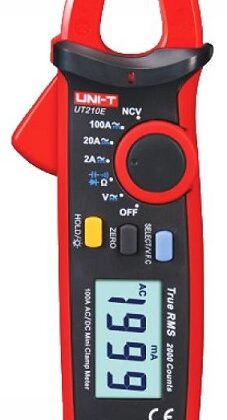 Pinça Amperímétrica Digital c/ Multimetro True RMS - UNI-T