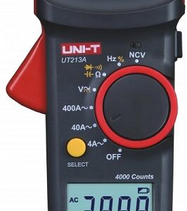 Pinça Amperímétrica Digital AC 4A/400A AC/DC 600V - UNI-T