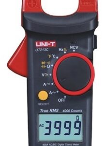 Pin?a Amper?m?trica Digital True RMS AC 40A/400A AC/DC 600V - UNI-T