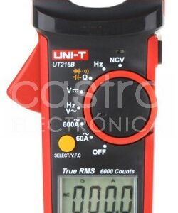 Pin?a Amper?m?trica Digital True RMS AC 60A/600A AC/DC 1000V - UNI-T