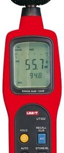 Sonómetro Digital 30...130 dB c/ Gravação de Dados - UNI-T
