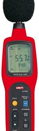 Sonómetro Digital 30...130 dB c/ Gravação de Dados - UNI-T