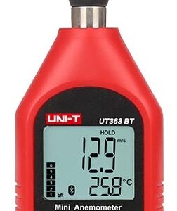 Anemómetro Digital 0.4~45M/S com Função de Temperatura (Bluetooth) - UNI-T