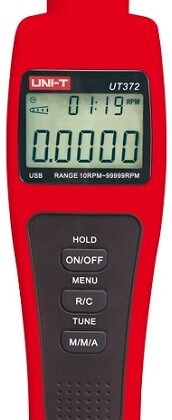 Tacómetro Digital 10 ~ 99999 RPM c/ Interface USB - UNI-T