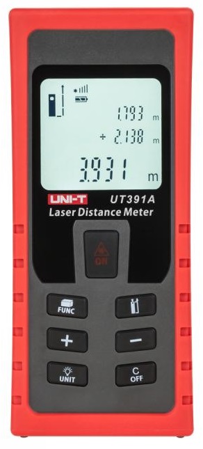 Medidor de Distâncias a Laser (UT391A) - UNI-T