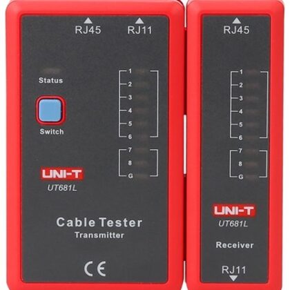 Testador de Rede RJ11 e RJ45 - UNI-T