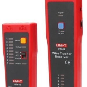 Testador Continuidade Cabos Telefone/Rede UTP - UNI-T