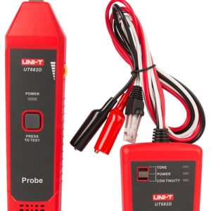 Testador Continuidade Cabos Telefone/Rede UTP - UNI-T