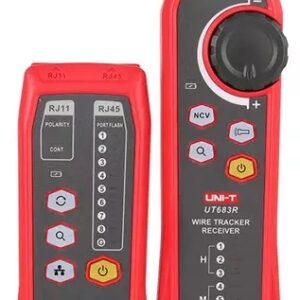 Testador Continuidade Cabos Telefone/Rede UTP - UNI-T