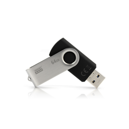 Pen Drive 64Gb Usb 3.0 Goodram Twister Black Retail