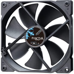 Ventoinha 140mm Dynamic X2 GP-14 1000RPM 3 Pinos (Preto) - FRACTAL DESIGN