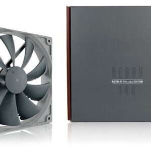 Ventoinha 1500RPM 140mm (Preta) - NOCTUA