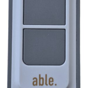 Comando ABLE TX TOH2 433 MHz Rolling Code - 2 Canais