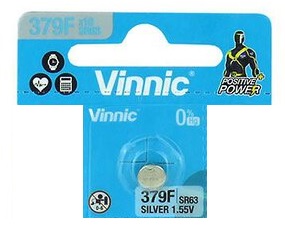 Pilha V379/SR521SW/SR521SW/AG0 1,55V - VINNIC