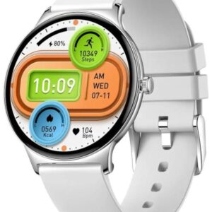 Smartwatch V89 1,43 AMOLED Correia Silicone (Prateado) - COLMI