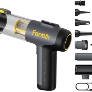 Aspirador Port?til Slim V9 Mix 80W 120ml p/ Carro- FANTTIK