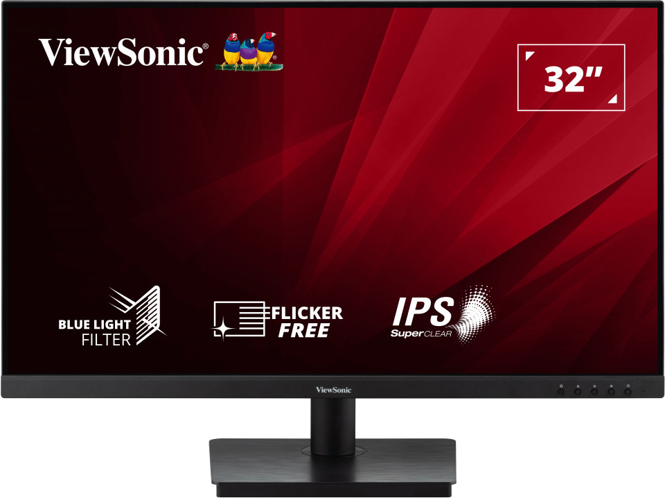 Monitor 32 VA VA3209-2K-MHD Quad HD (Preto) - VIEWSONIC