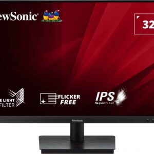 Monitor 32 VA VA3209-MH Full HD LED (Preto) - VIEWSONIC