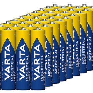 Emb. 40x Pilhas Alcalinas Industrial 1,5V LR03 AAA - VARTA