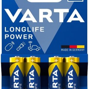 Blister de 4 Pilhas Alcalinas AA LR06 - VARTA