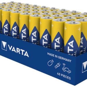 Pack 40x Pilhas Alcalinas Industrial 1,5V LR6 AA (4006) - VARTA