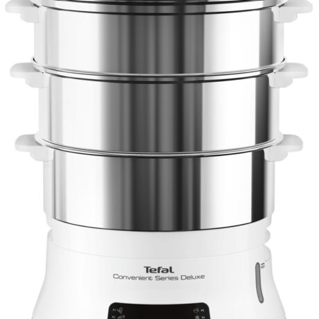 Máquina de Cozer a Vapor Convenient Series Deluxe VC502D10 9L 900W (Inox) - TEFAL