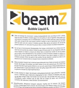Liquido p/ M?quinas de Bolhas (1 Litro) - beamZ
