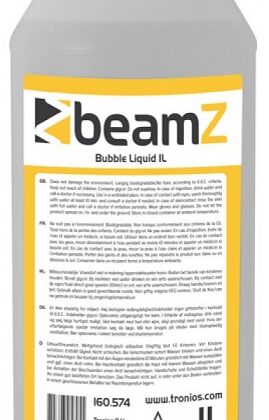 Liquido p/ Máquinas de Bolhas (1 Litro) - beamZ