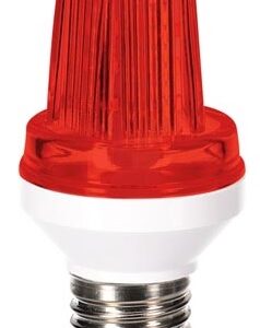 Lampada Mini Strobe 3W / 220V - E27 Vermelho