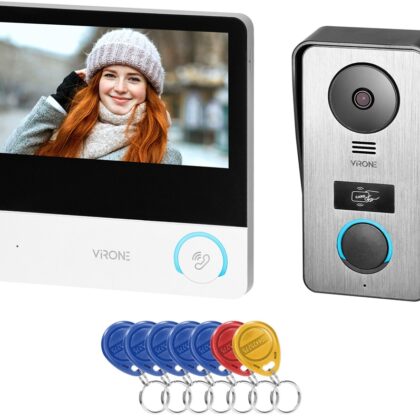 Video Porteiro 7 Full HD c/ Leitor RFID - VIRONE