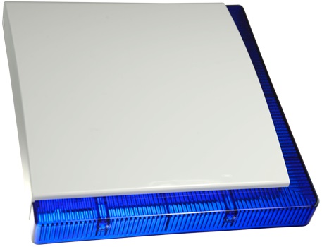 Sirene Exterior com Fio (Azul)