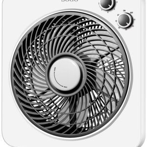 Ventoinha de Ch?o ?25cm 45W (Branco) - SOGO