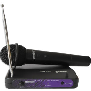 Microfone de M?o VHF s/ Fios (174.600MHz) - GEMINI VM-101M