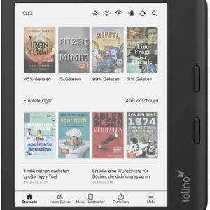 Leitor E-Book 7 32GB Wi-Fi Ecr? T?til (Preto) - TOLINO