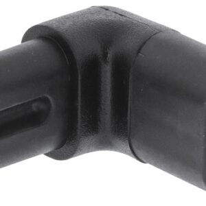 Ficha Alimentação Adaptadora Tipo 8 90/270º Macho (IEC-320-C7) - Fêmea (IEC-320-C8)