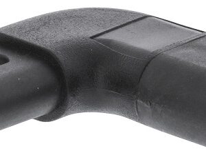 Ficha Alimentação Adaptadora Tipo 8 90º Macho (IEC-320-C7) - Fêmea (IEC-320-C8)