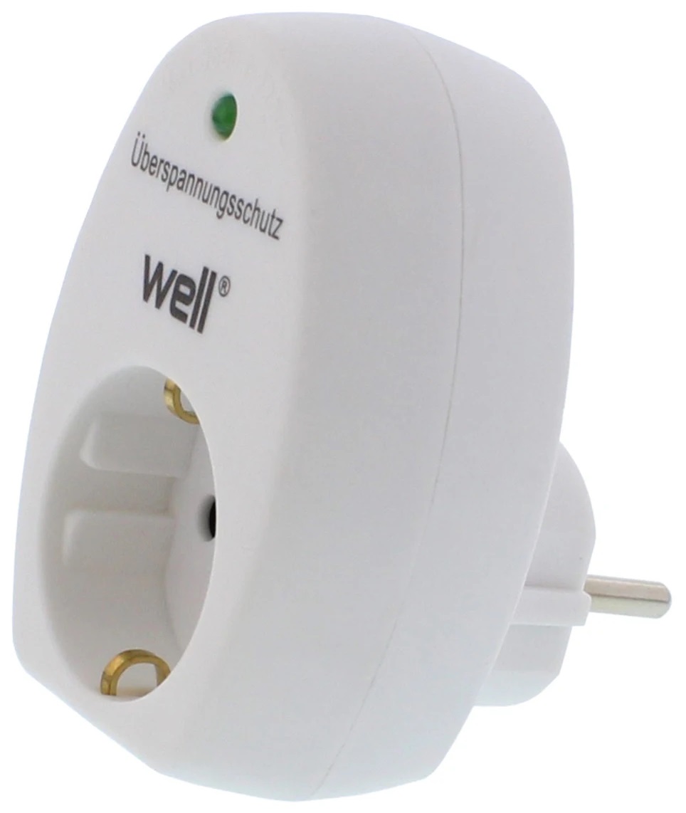 Tomada Protectora Contra Sobrecargas / Filtro de Picos - WELL