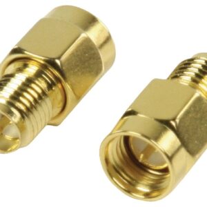 Emb. 2x Fichas Adaptadoras SMA Femea (Polarida Inversa) - SMA Macho