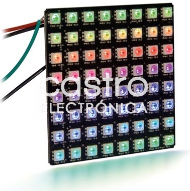 Módulo Matrix 64 LEDs RGB (72 x 72 x 3 mm) - VELLEMAN