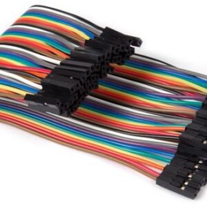 Conjunto de 40 Fios JUMPER NSR F?mea-F?mea (15cm) - VELLEMAN WPA429