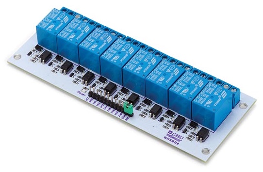 Módulo de Relé de 8 Canais Compativel c/ Arduino - WHADDA WPM436