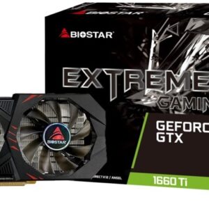Placa Gráfica GeForce GTX1660Ti 6GB ATX GDDR6 - BIOSTAR