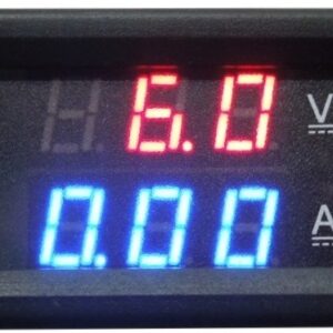 Voltimetro/Amper?metro Digital LED (4,5...100VDC / 0...10Amp)