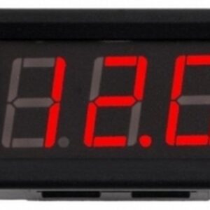 Voltimetro Digital LED Vermelho (3,5...30VDC)