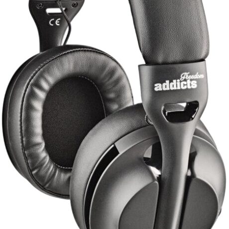 Auscultadores VOX805 c/ Fios USB-C (Preto) - NGS