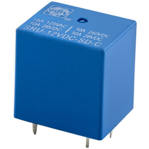 Relé 15A/28VDC - 125VAC 7A/220VAC 1 x Inversor 12VDC