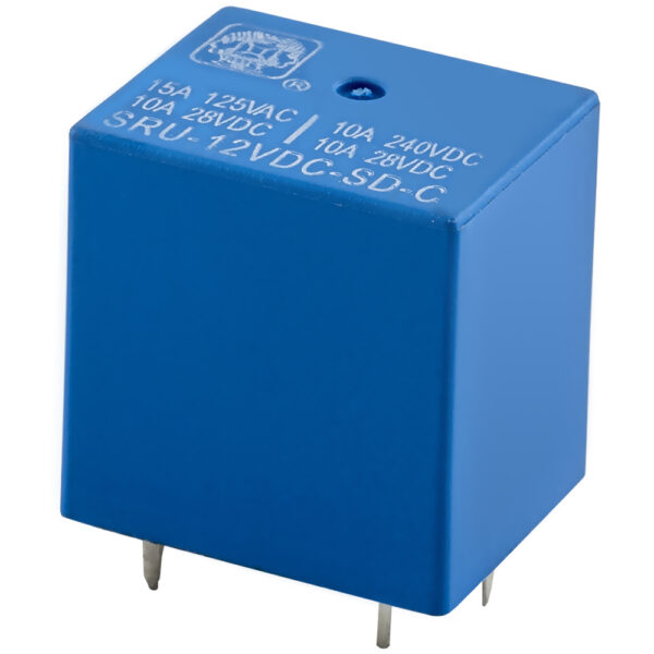 Relé 15A/28VDC - 125VAC 7A/220VAC 1 x Inversor 12VDC